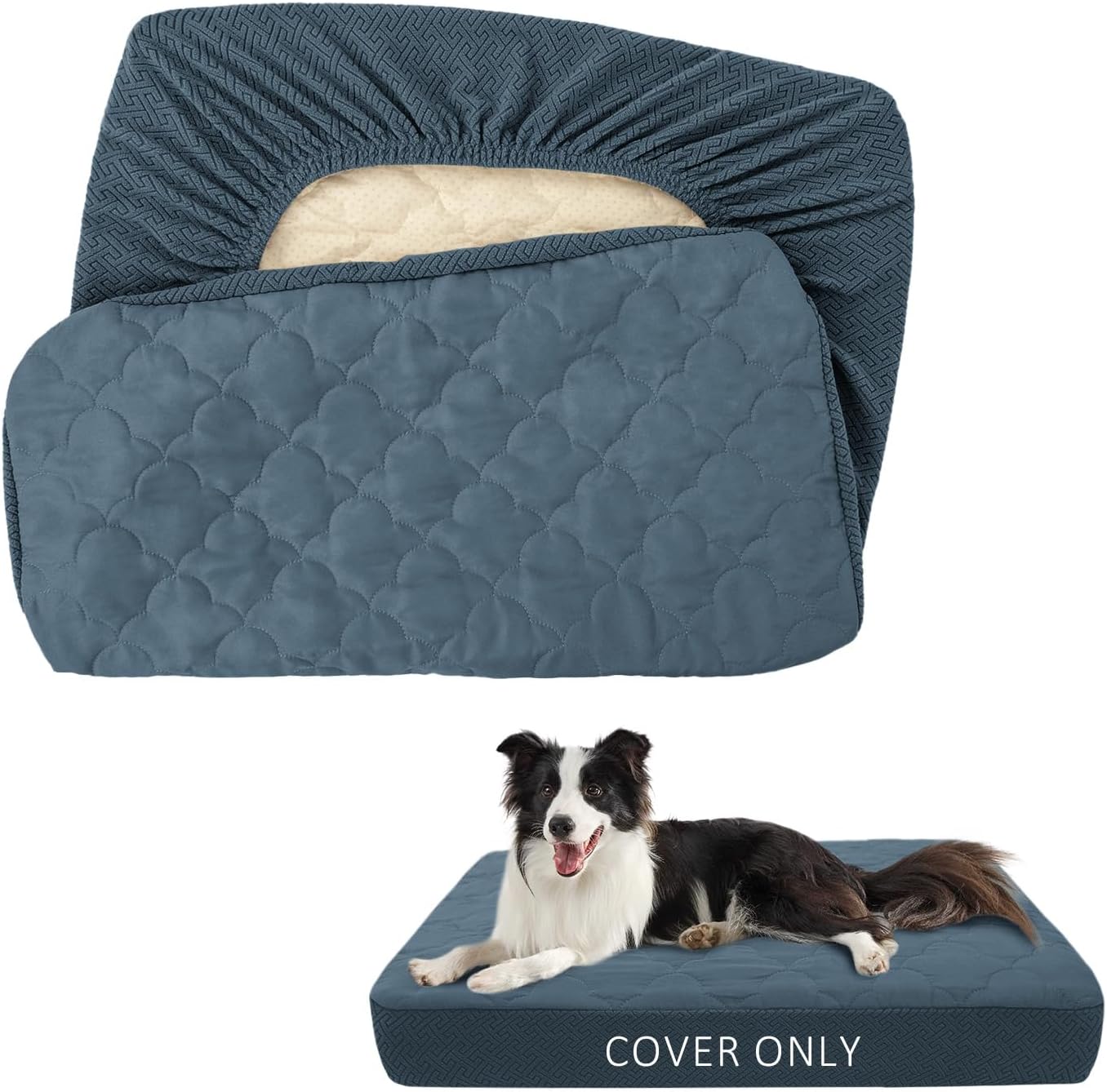 Dog Bed Covers Replacement Washable Waterproof Pet Puppy Bed Cover for Dog