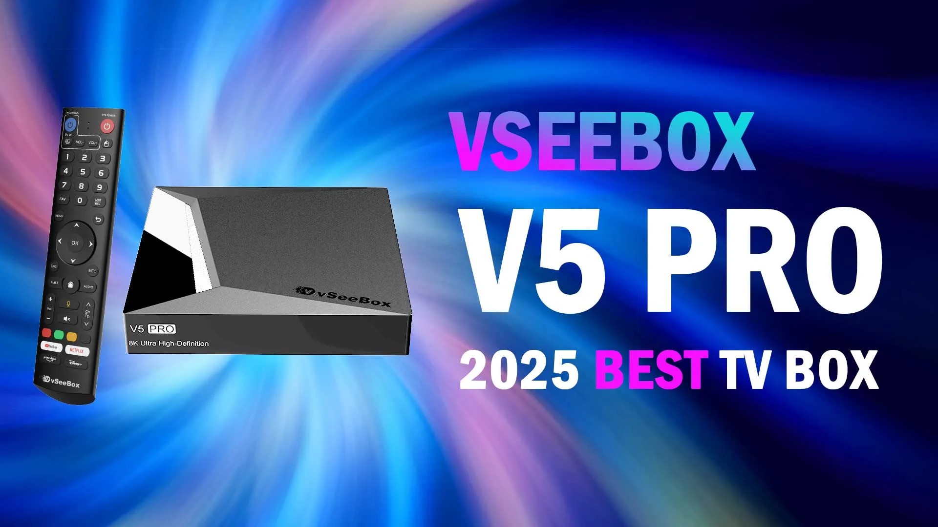 VseeBox V5 Pro Streaming Box: Powerhouse for Next-Gen Home Entertainment-vSeeBox Official Store