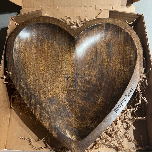 ️Religious Gifts-Heart Prayer Bowl