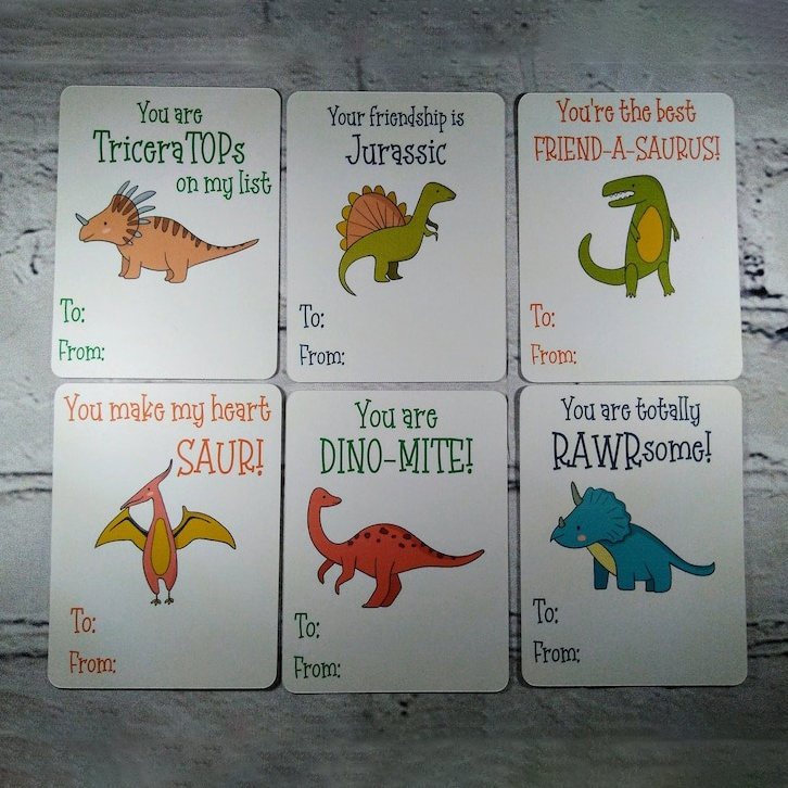 🧒Kids Classroom Valentines Card Set