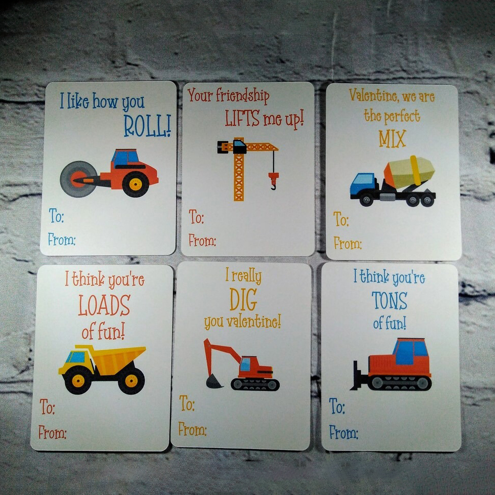 🧒Kids Classroom Valentines Card Set