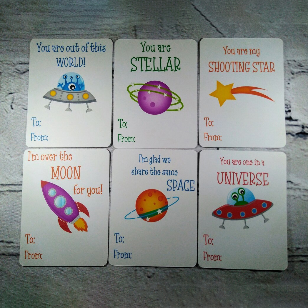 🧒Kids Classroom Valentines Card Set