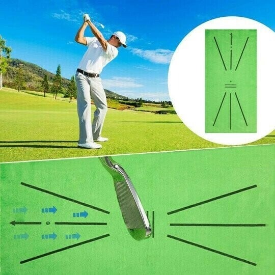 Golf Training Mat for Swing Detection Batting