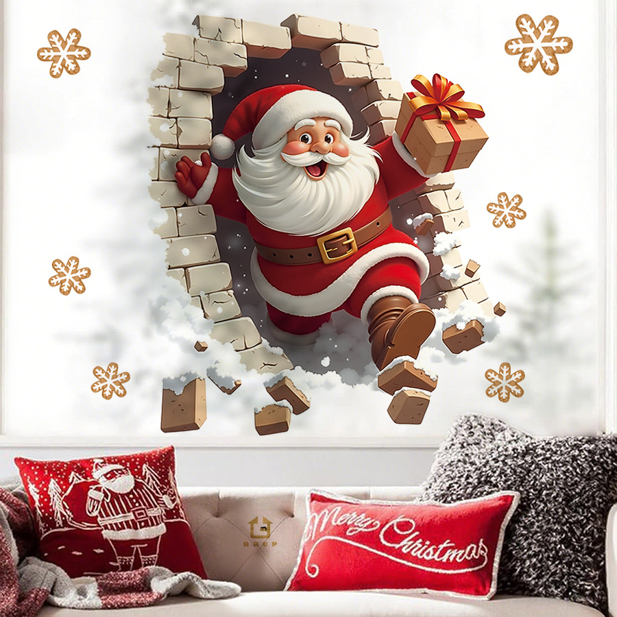 🎅 3D Santa Door Cover – The Funniest Holiday Decoration of 2025