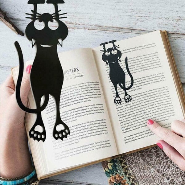 (🎁2023-Christmas Hot Sale🎁)😹Curious Cat Bookmark- Locate Reading Progress With Cute Cat Paws🐾