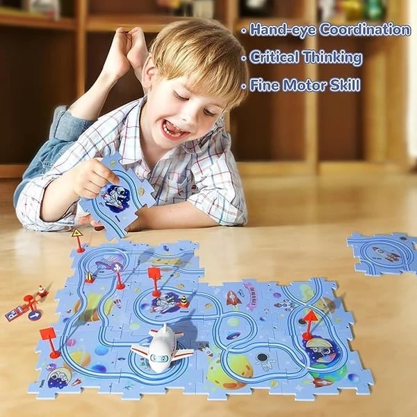 Educational Jigsaw Road Toy Set