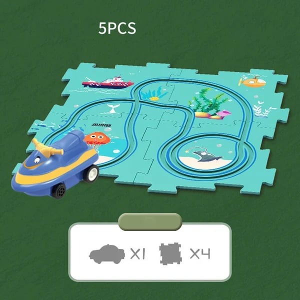 Educational Jigsaw Road Toy Set