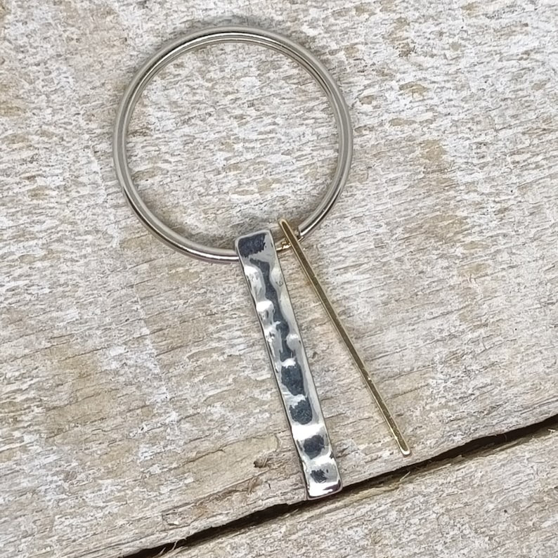 Valentines present-Couples romantic Thick and Thin keyring