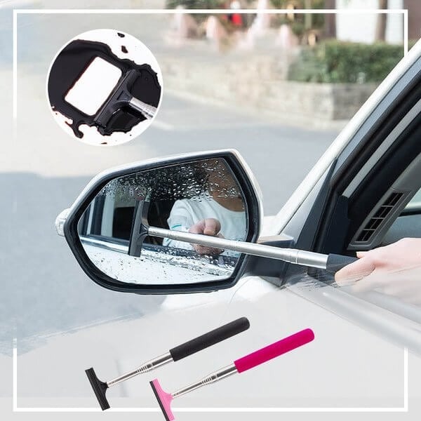 Retractable Rear-view Mirror Wiper🚗