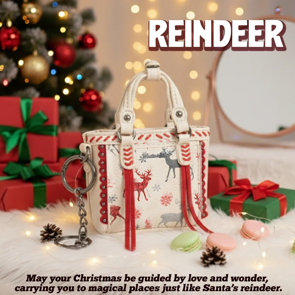 🔥LAST DAY49% OFF🎄Montana West Mini Xmas Tote Blind Box Gift for Holiday Suprises