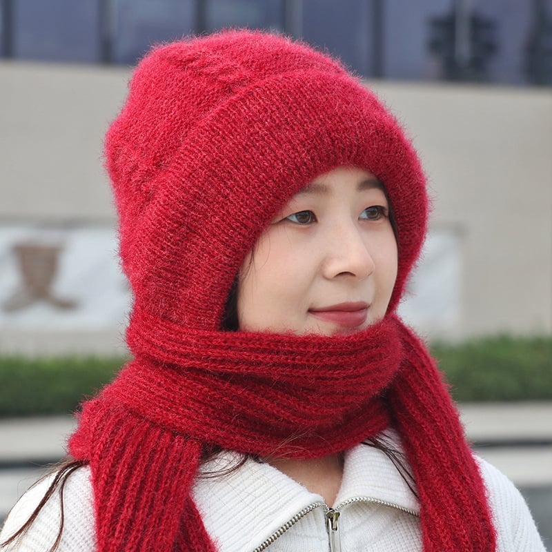 (🔥Manufacturer promotion)- Integrated Ear Protection Windproof Cap Scarf🔥
