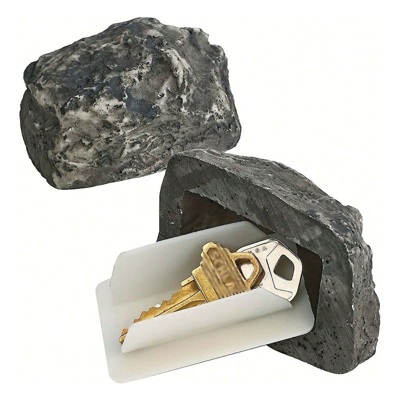 🔆Simulated Little Stone - 🔑Hidden Home Key Box in the Courtyard💥