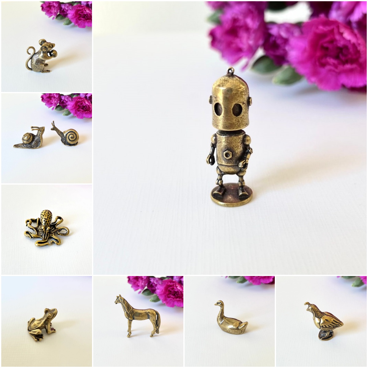 🔥BLACK FRIDAY SPECIAL PRICE🔥 Miniature Brass Ornaments