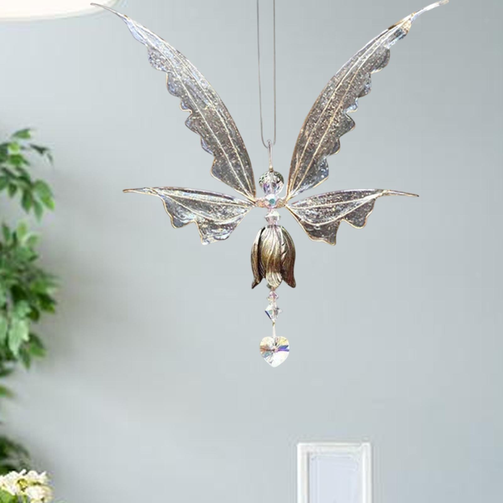 🎁BEST GIFT🦋Angel Wings Butterfly Wind Chime
