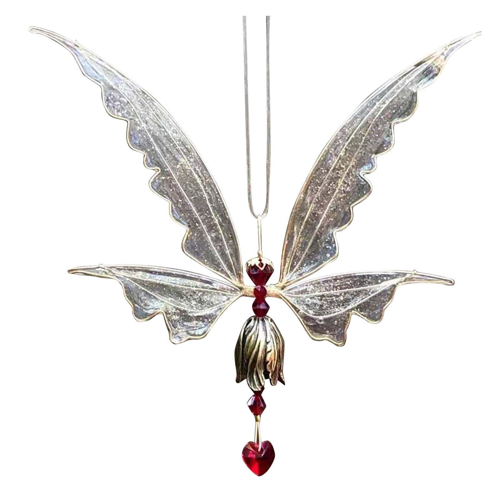 🎁BEST GIFT🦋Angel Wings Butterfly Wind Chime