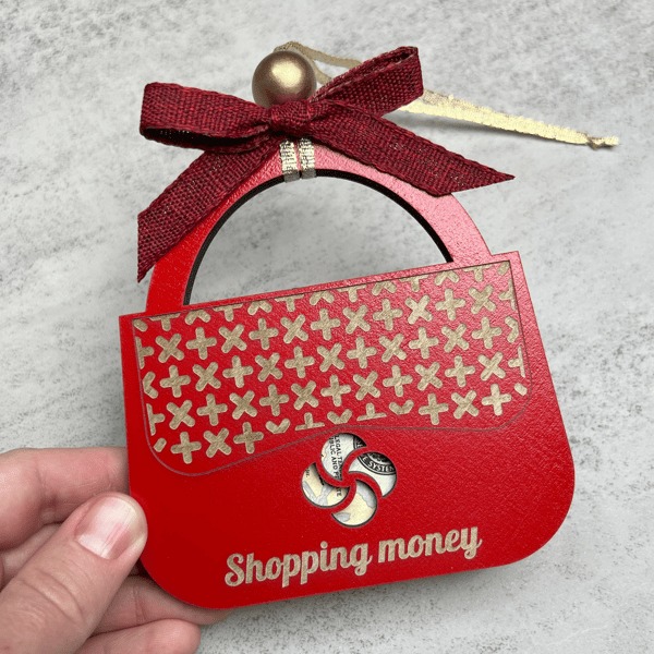 Funny Christmas | Gas (Shopping)Money Ornament