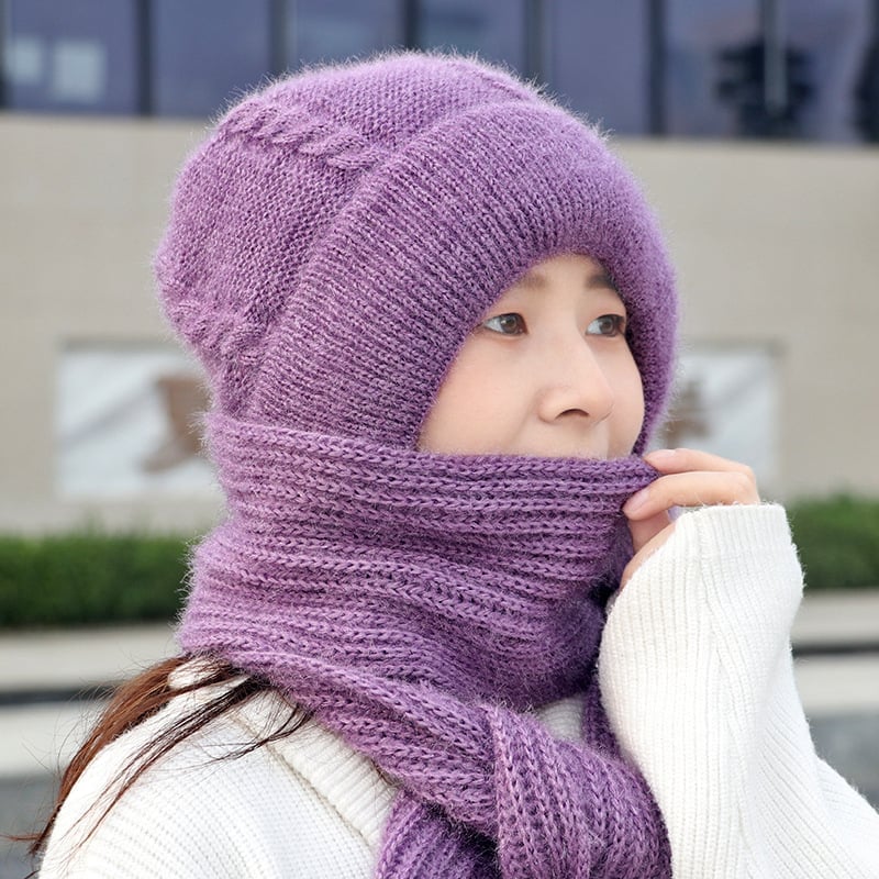 (🔥Manufacturer promotion)- Integrated Ear Protection Windproof Cap Scarf🔥