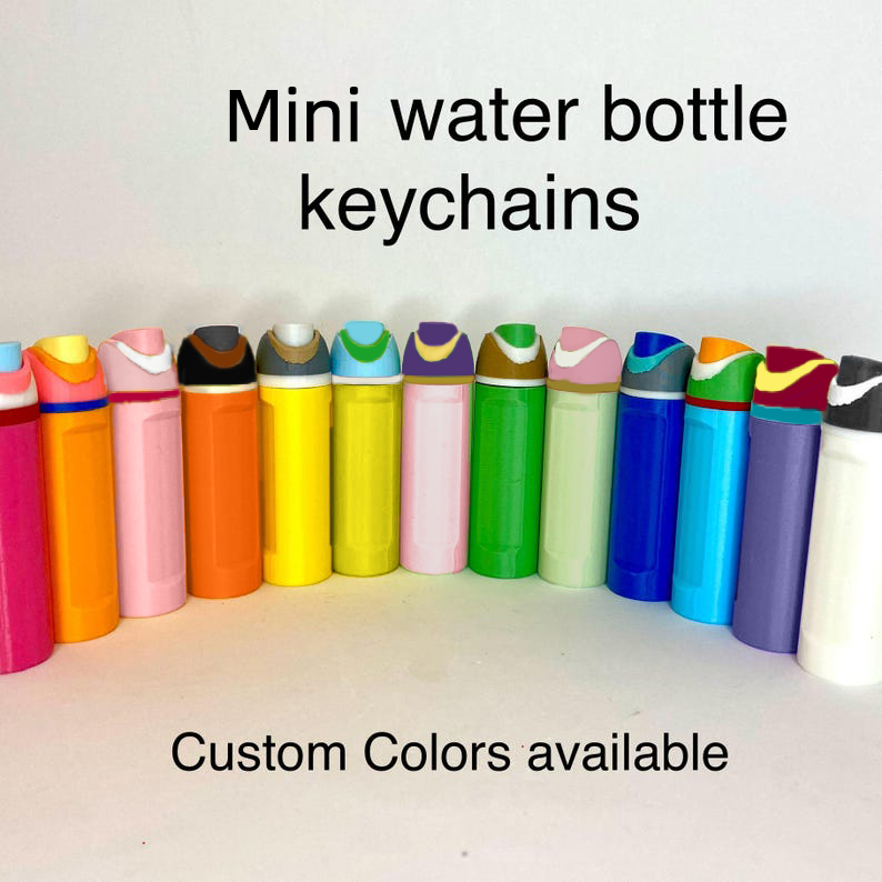 Mini Trendy Bottle Keychain