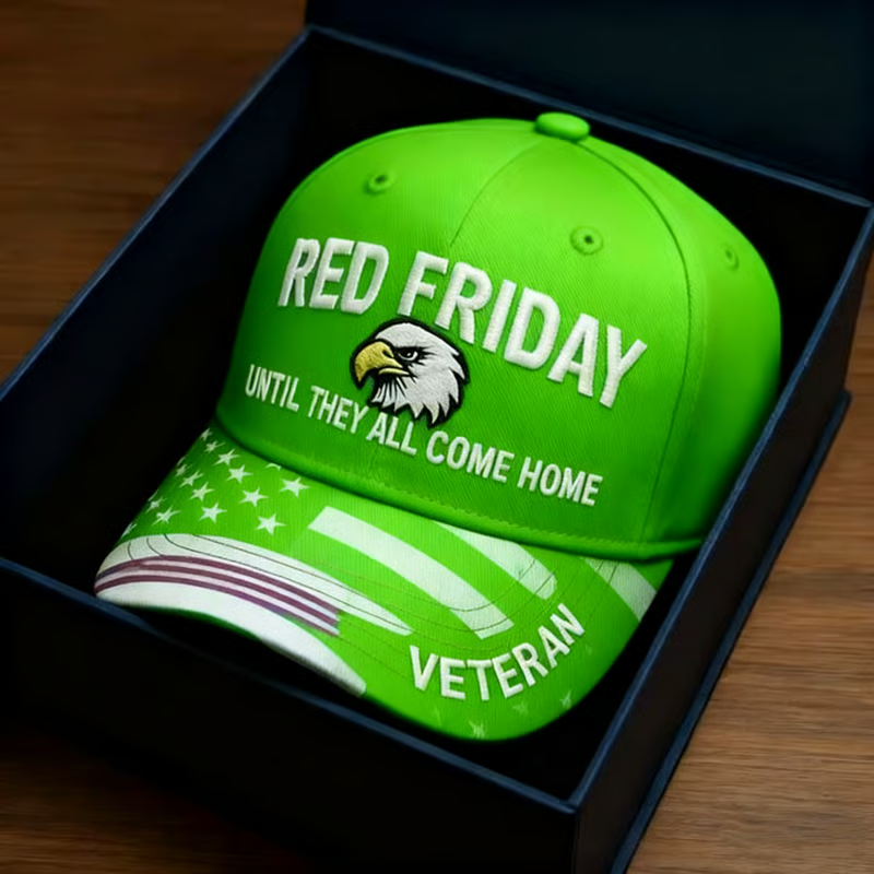 🔥LAST DAY 49% OFF - ✨Crafted by Hand Embroidery-🔥US Friday Printed Casual Hat