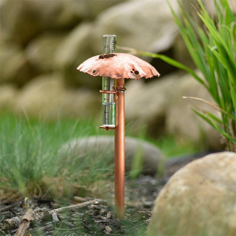 Copper Mushroom Rain Gauge🍄