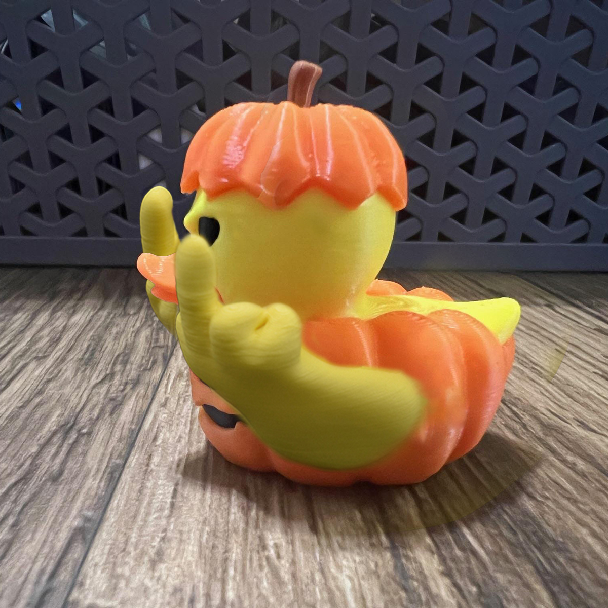 🤣Middle Finger Pumpkin Ducks