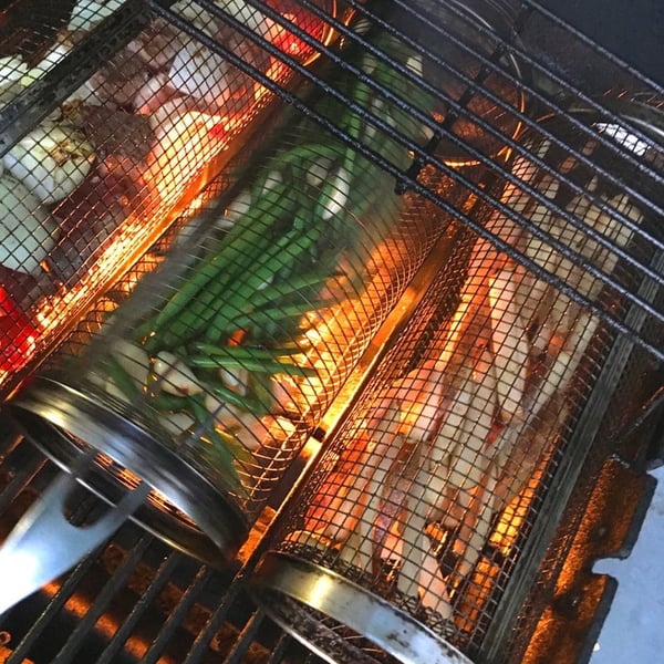 🔥49% OFF🔥Rolling Grilling Basket