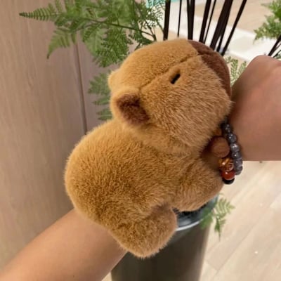 Wrist-Wrapping Capybara Cuddler