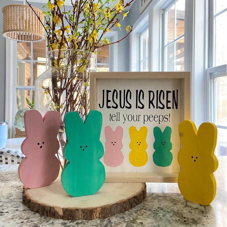 Easter Decor | Silly Rabbit Easter is for Jesus Sign