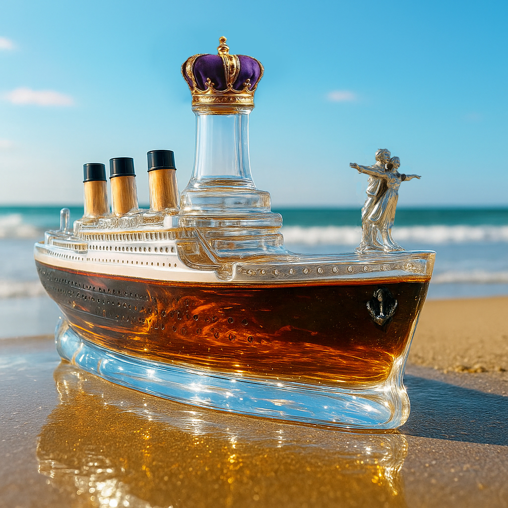 Limited Edition Titanic Whisky Bottle