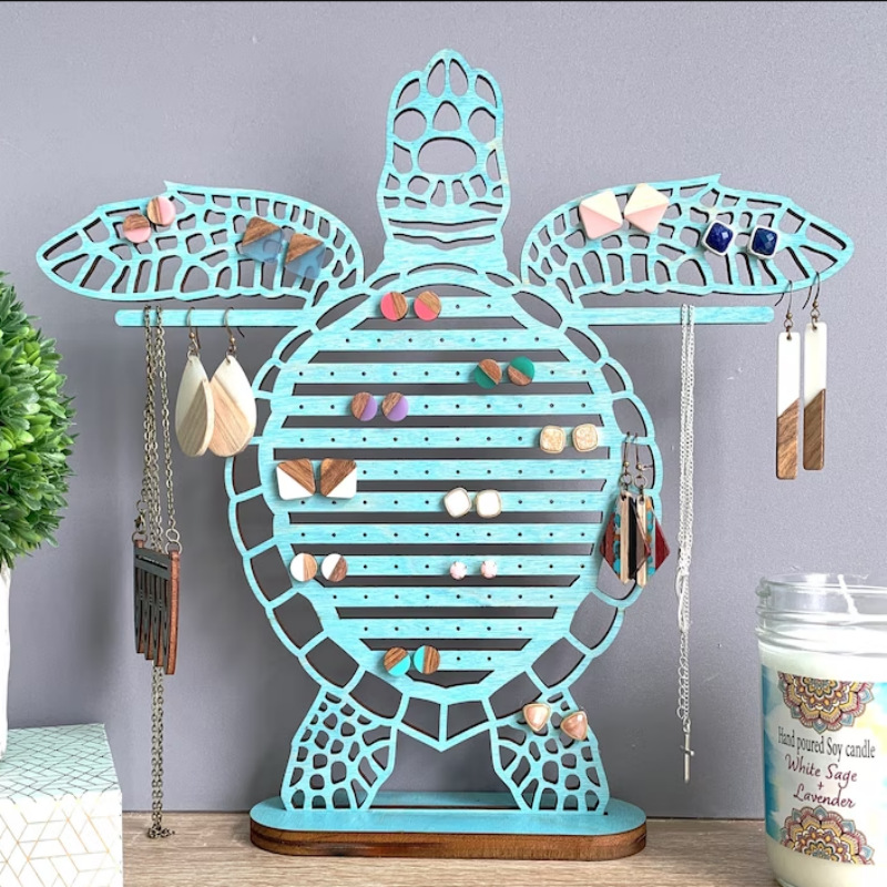 Sea Turtle Earring Display Organizer