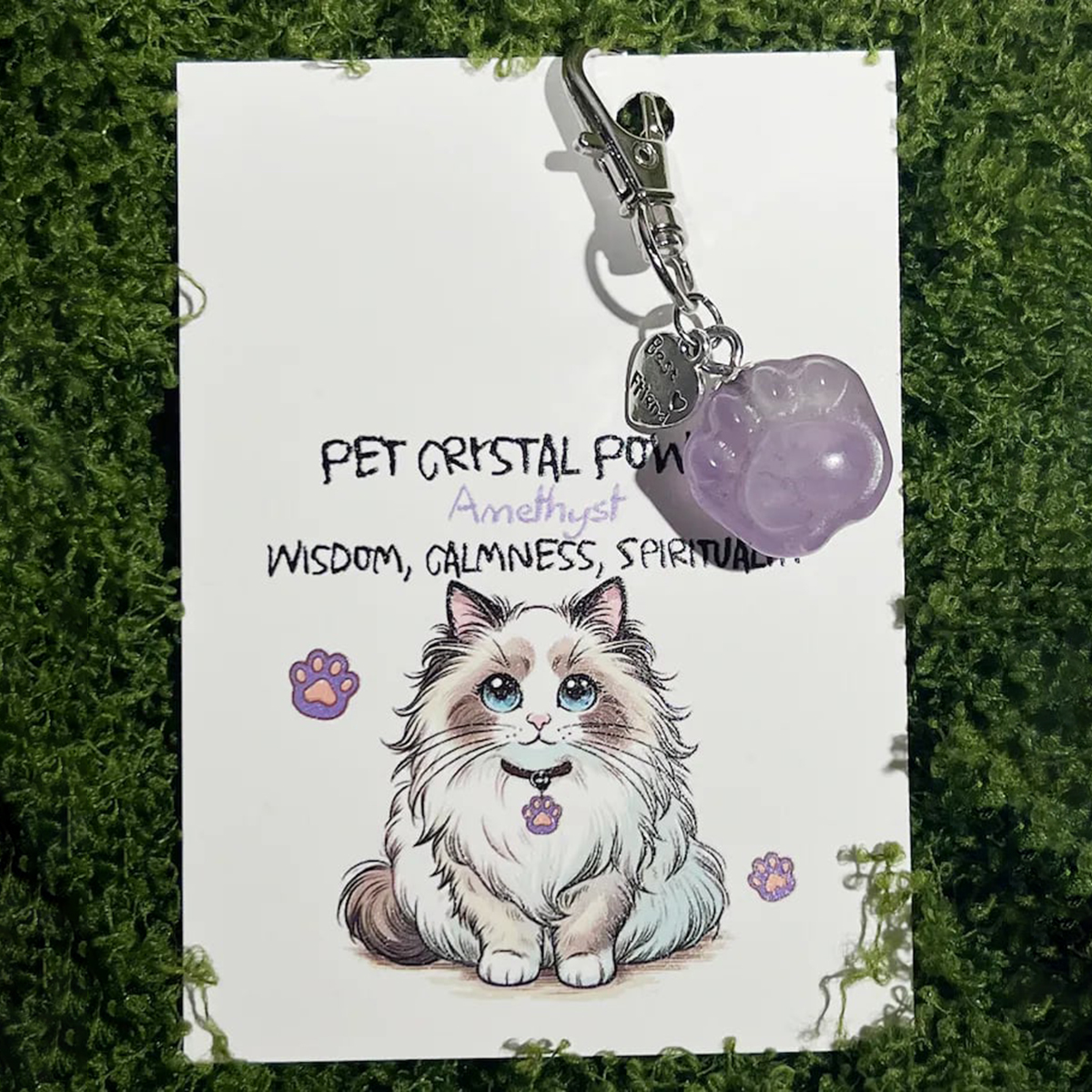 🎉Buy 3 Get 1 Free🎁Pet Magic Energy Crystal Pendant