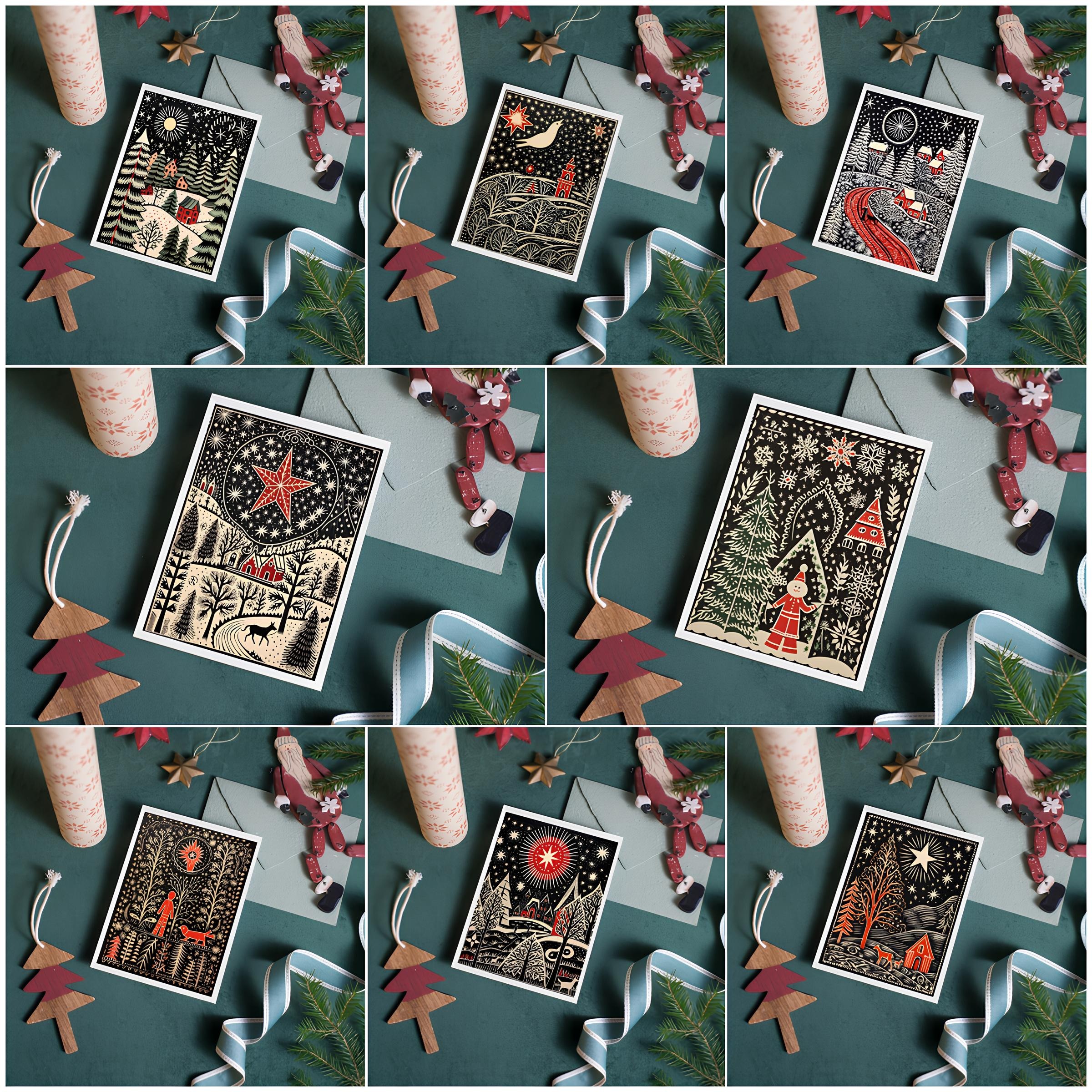 🎅Early Sale-45% OFF 🔥Christmas Cards Set