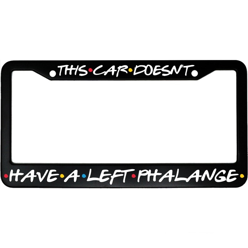 🚗Funny Car License Plate Frame