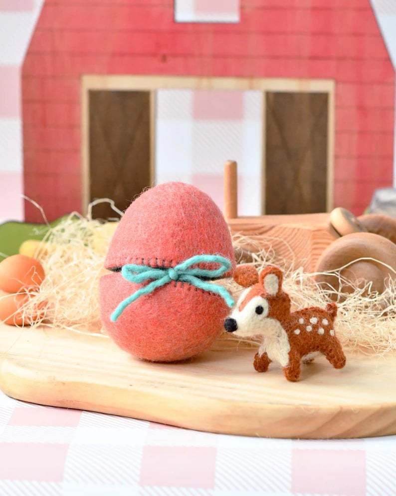 🐰Early Easter Sale: 60% Off 🐣Felt Surprise Egg , Felt Easter Egg Toy