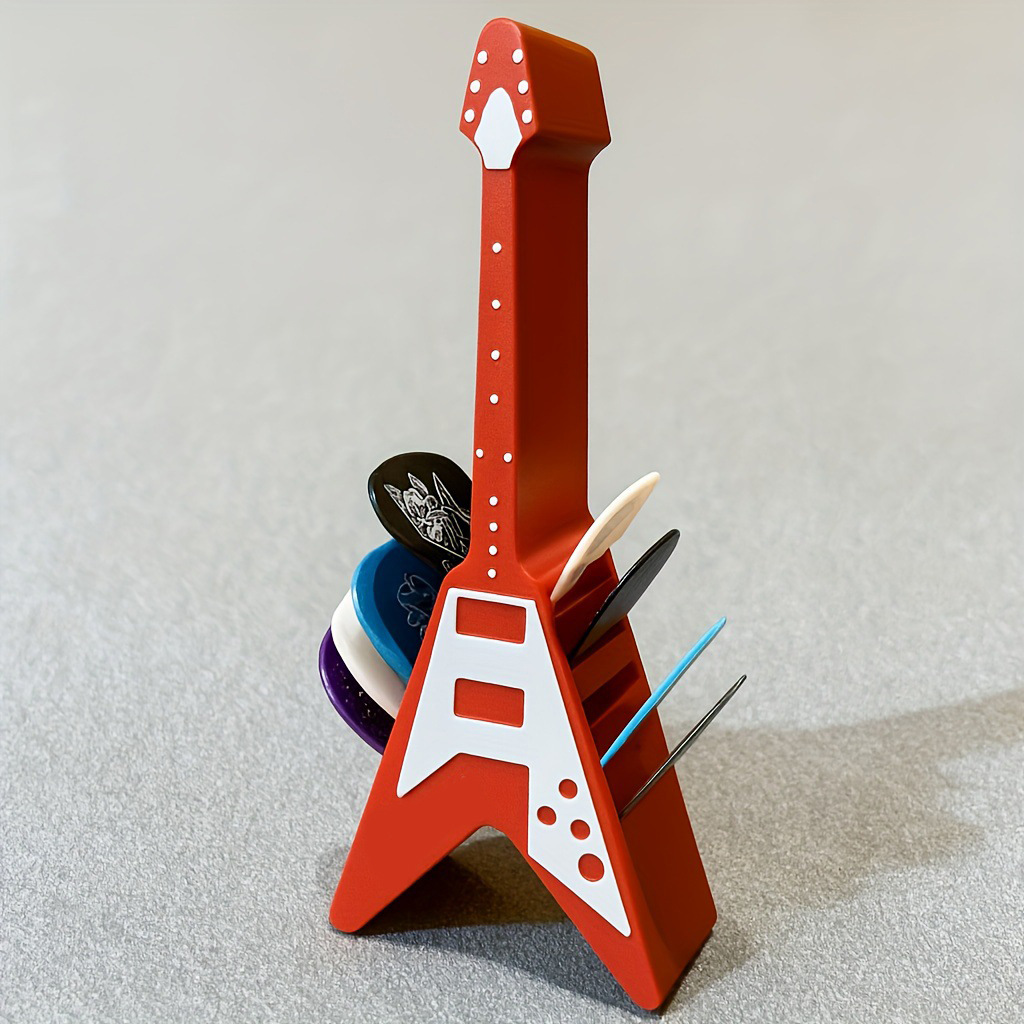 🎸 Guitar Pick Holder Stand