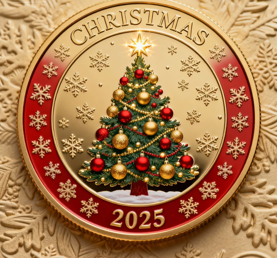 🎄 2025 Christmas Commemorative Coin
