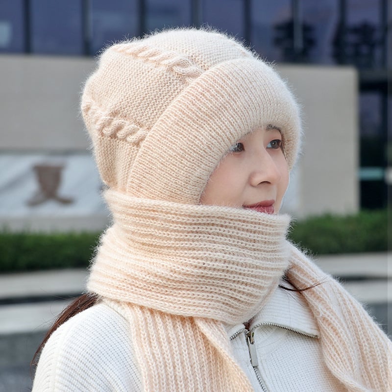 (🔥Manufacturer promotion)- Integrated Ear Protection Windproof Cap Scarf🔥