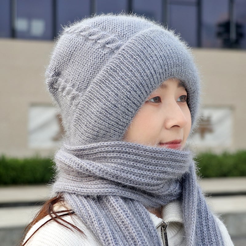 (🔥Manufacturer promotion)- Integrated Ear Protection Windproof Cap Scarf🔥