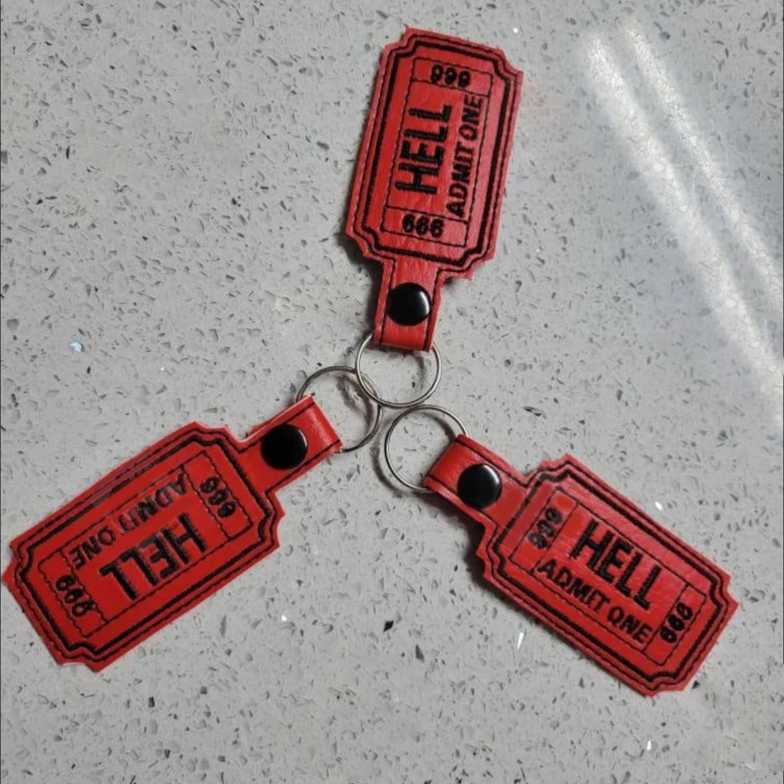 🤣Hell Highway Funny Keychain
