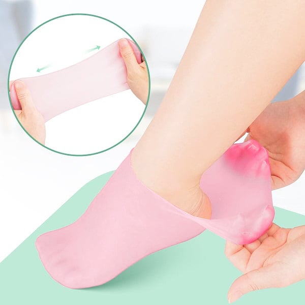 Silicone Socks For Foot Spa And Pedicure For Women