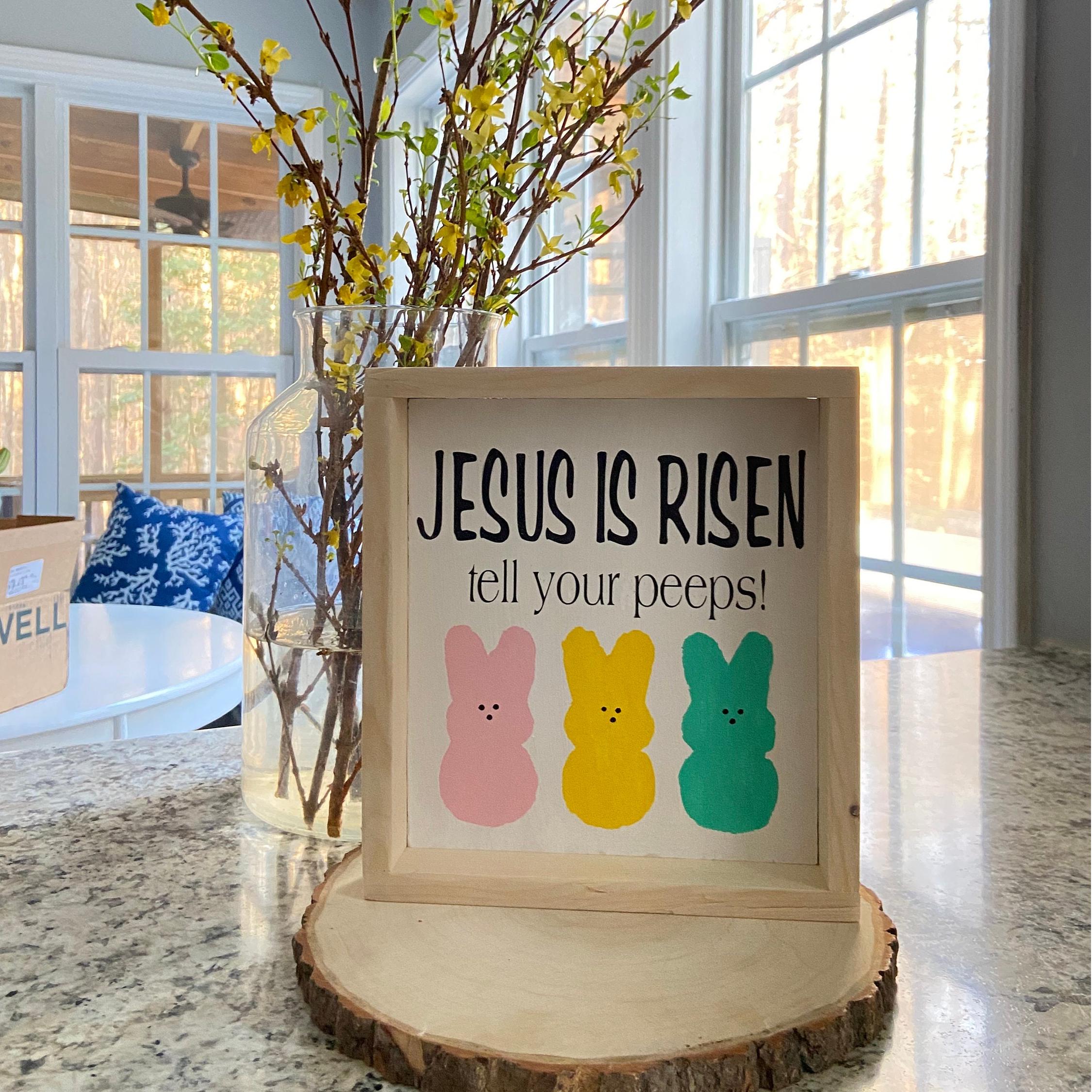 Easter Decor | Silly Rabbit Easter is for Jesus Sign