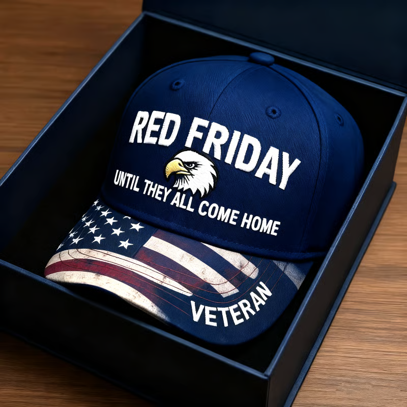 🔥LAST DAY 49% OFF - ✨Crafted by Hand Embroidery-🔥US Friday Printed Casual Hat