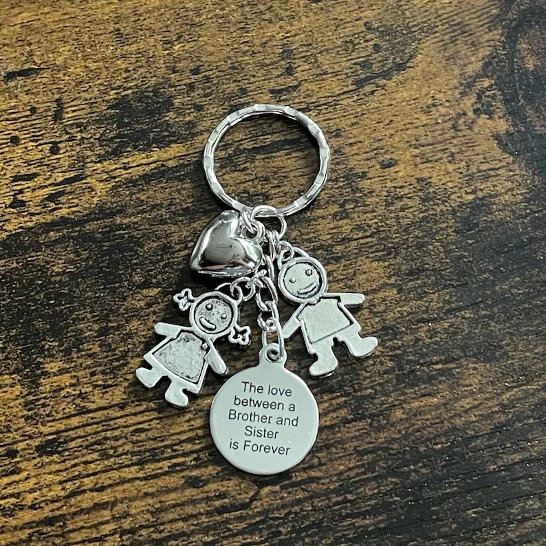 Fab keepsake gift🎁--💕 Siblings Keychain