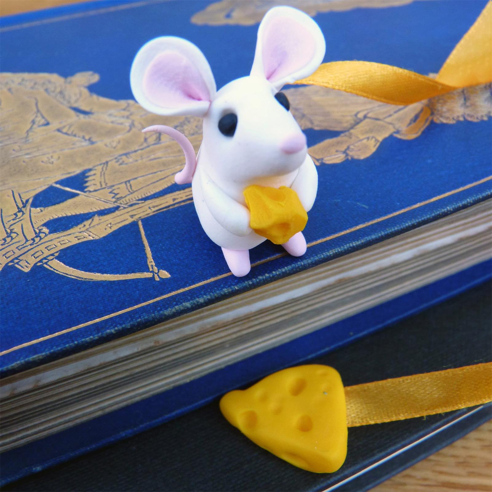 小老鼠手工书签