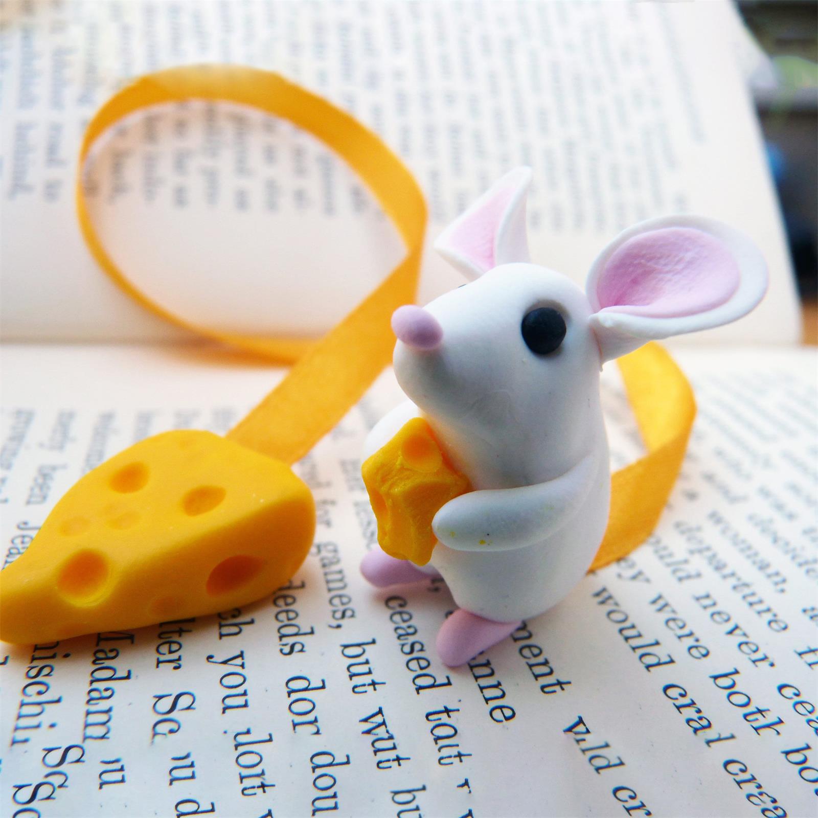 小老鼠手工书签