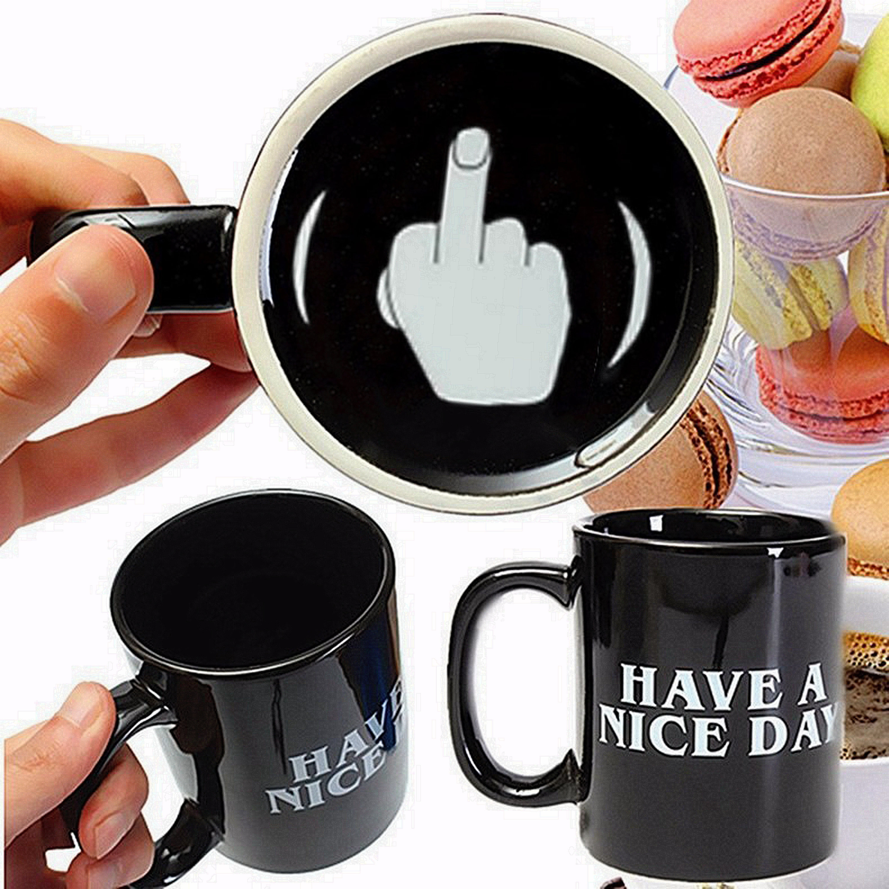 Middle finger cup