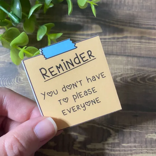 Mental Health Sticky Note Stickers