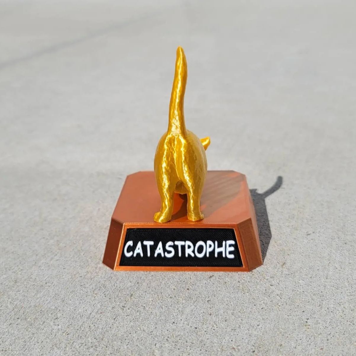 😼Catastrophe Cat Ass Trophy🏆