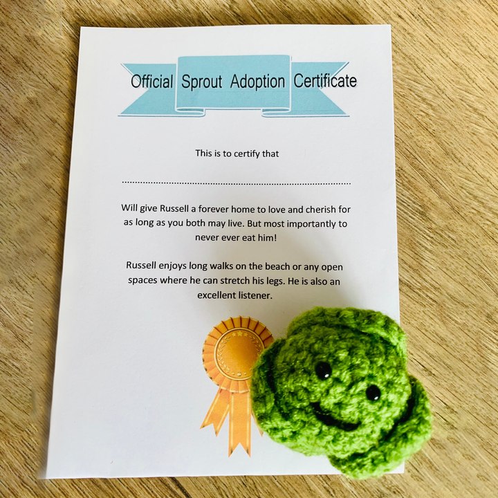 Perfect Fun Present-Adopt A Sprout
