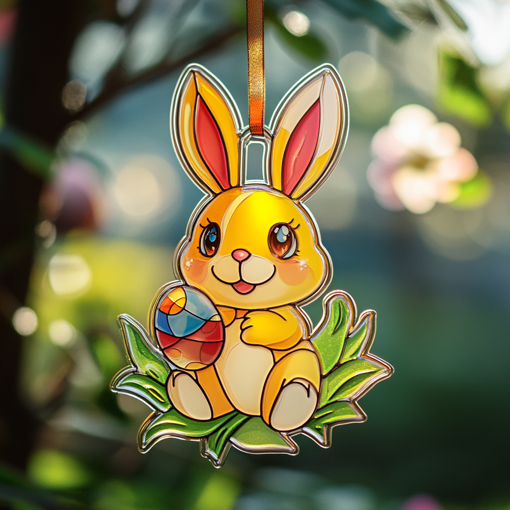 Funny Easter Suncatcher